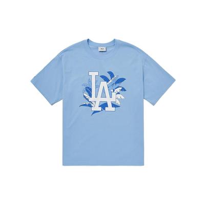 MLB Set in Sleeve T-Shirt Unisex Hellblau 3ATS62023-07BLL