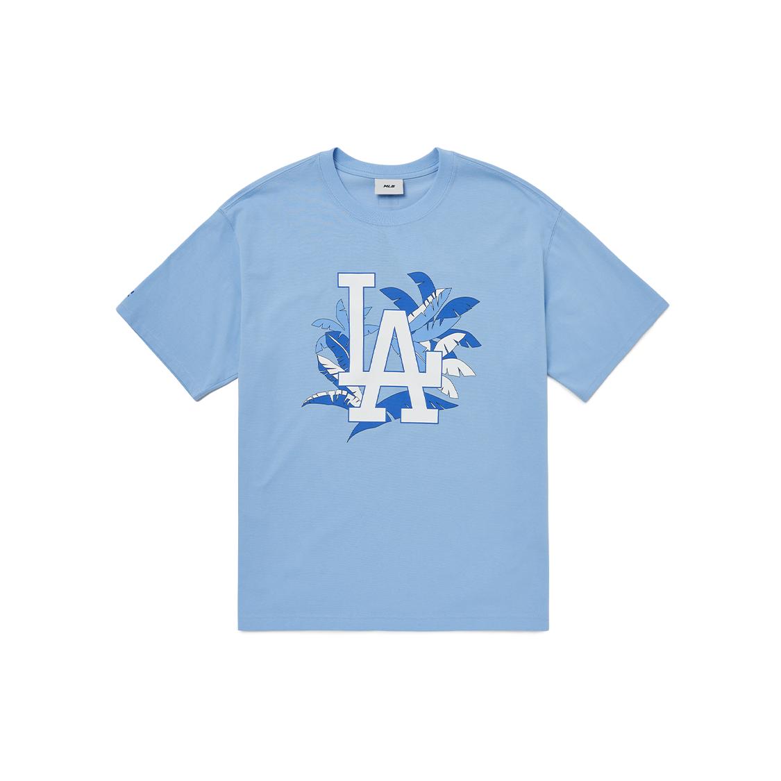 MLB Set in Sleeve T Shirt Unisex Light Blue 3ATS62023-07BLL