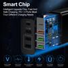 36W PD Quick C-harger F-ast Chargring Adapter with 3 USB Chargeing Port Travel C-hargers Portable