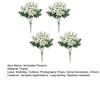 Artificial Mums Bundle Realistic Faux Daisies with Bendable Stems UV Resistant Fall Flowers for Autumn Home Window Box Vase Outdoor Decoration