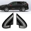 Exterior Pillar Corner Garnish Side Rearview Mirror Triangle Plates Trim For Honda CR-V CRV 2007-2011 Car Accessories