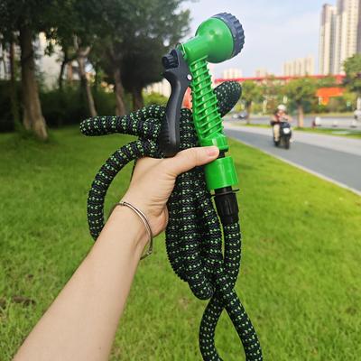 Household High-Pressure Car Wash Water Gun Set, Garden Watering Magic Automatic Retractable Water Pipe Hose