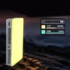 Bright 40W Pocket Sized Rgbs LED Video Light with Builts In Battery 360 Color CCTs FXs Mode for Live Streaming Vloggings