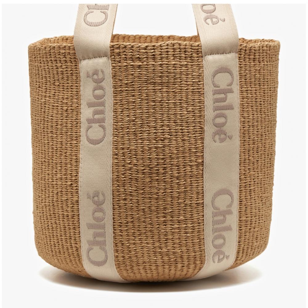 Chloe Chc23as380l18 084 Woody Bolso Tote Grande tipo Cesta