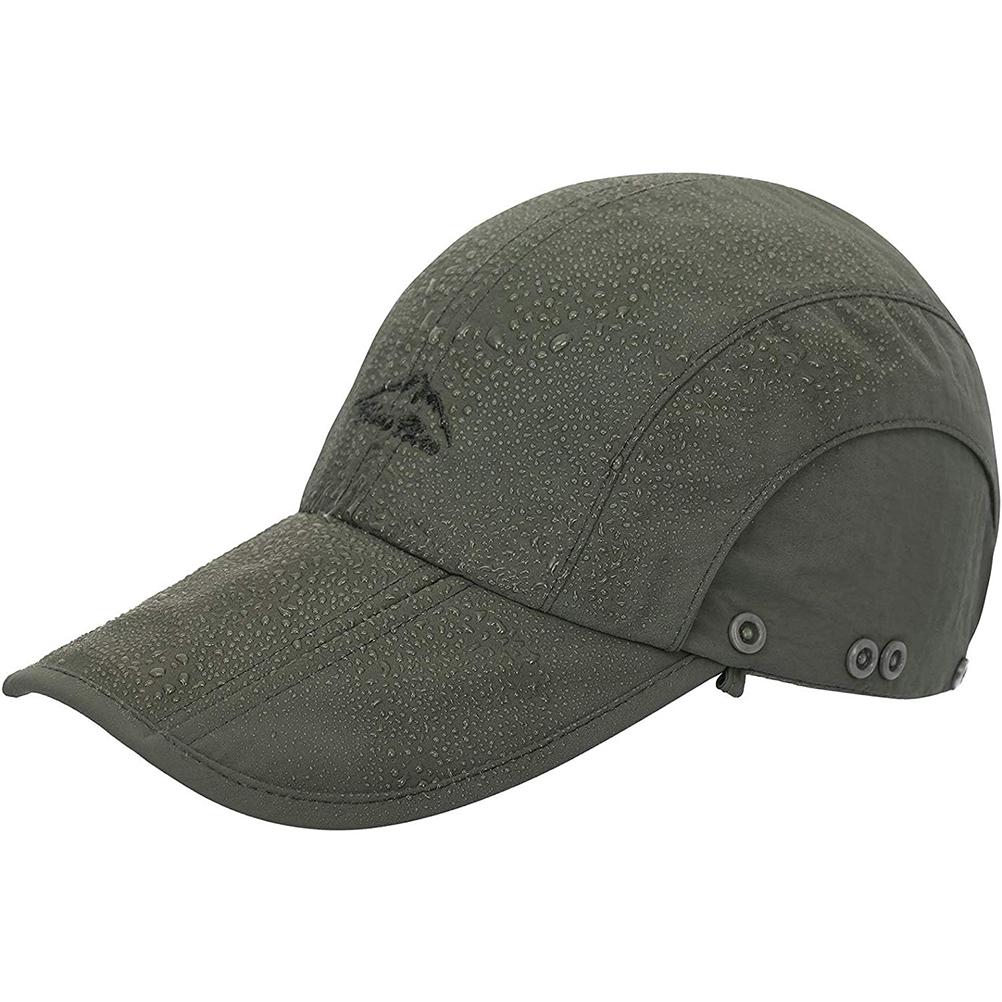 Detachable Sun Hat with Neck Face Flap Cover Outdoor Fishing Hats Sun Protection Visor