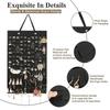 Wall Hanging Brooch Display Stand Felt Enamel Pin Badge Button Storage Holder Necklace Earring Hanging Organizer