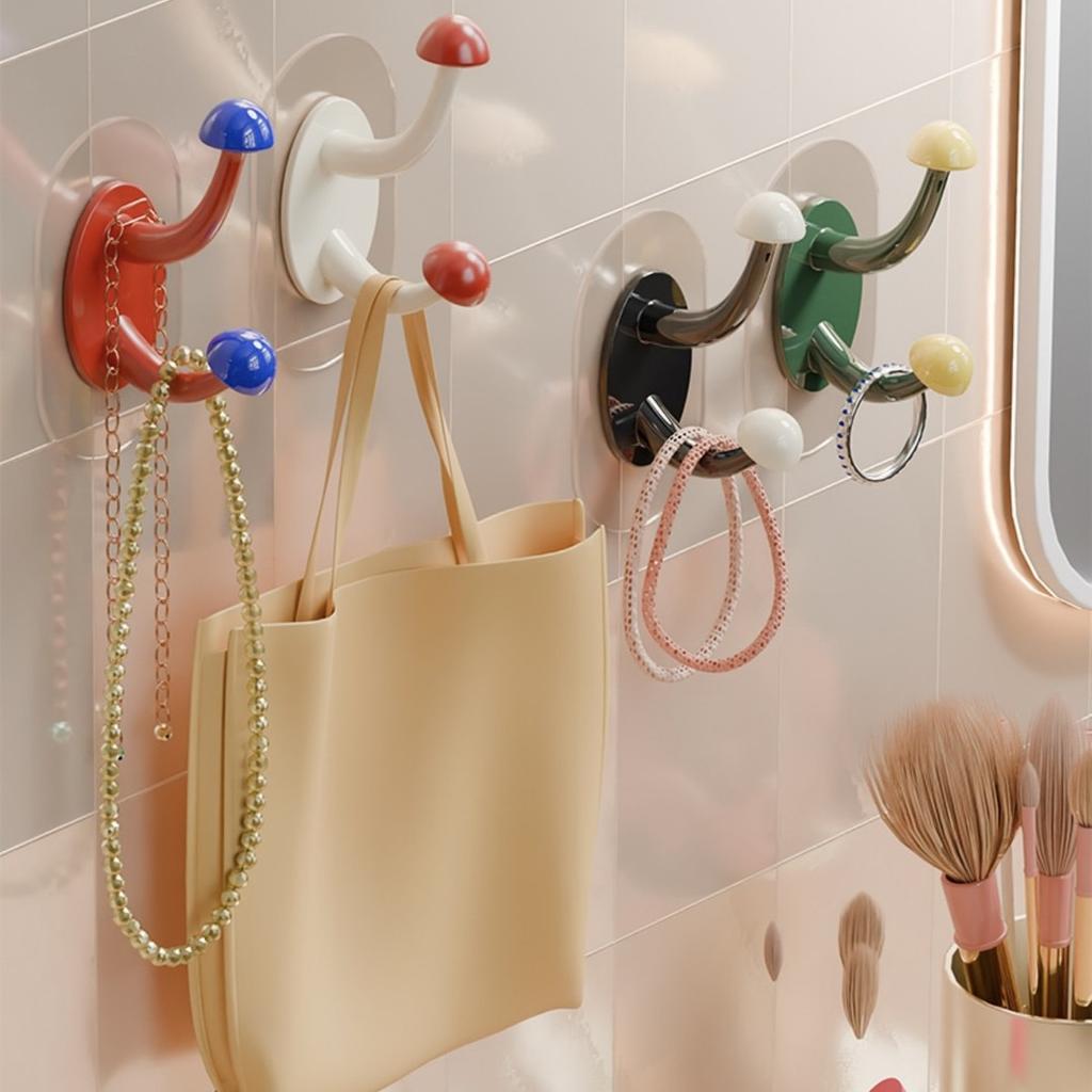 No Drill Hanger Strong Load Carrying Capacity, Multi-Functional, Suitable for Clothes, Hats, Bags, Kitchen Utensils, Shower, Towels and Keys