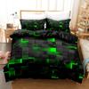 3Pcs Duvet Cover Set (1Xduvet Cover + 2Xpillowcase Without Core) Red Grid Print Bedding Set Comfortable Duvet Cover For Bedroom