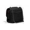 Coach Madison 23 Quilted Flap Chain Leather Small Square Bag Crossbody Shoulder Bag Women's Black
