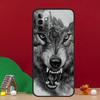 Animal Wolf Howling Case For Samsung Galaxy A55 A52 A32 A12 A33 A06 A16 A26 A36 A56 A15 A53 A13 A34 A54 A14 A17