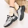 Anta Dad Shoes Comfortable Versatile Low Top Women Sneakers Gray Black 922418893-5