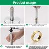 Professional Rings Expander Device for Resizing Craft from Metal Sturdy Construction Portable Use