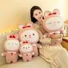Echte Fufu Kirschblüten Limited Bunny Puppe Puppe niedliches Kaninchen Plüschtier Schlafkissen Geburtstagsgeschenk
