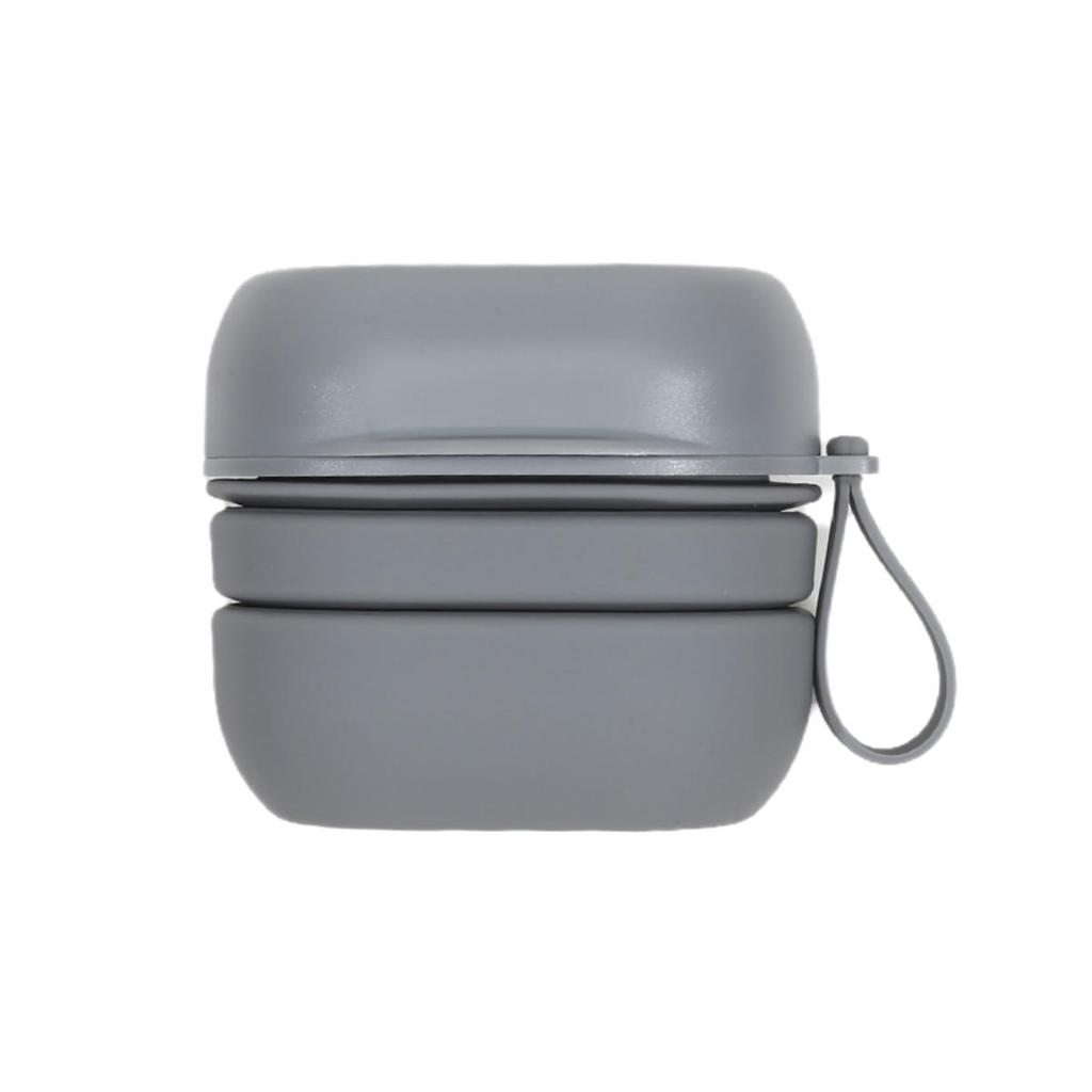 Folding Multifunctional Drainable Portable Travel Soap Box Silicone Soap Dish Punch-Free  Holder