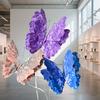 NEW Large Scale Handmade PE Green Plant Artificial Floral Arrangement PE Material Color Patterned Gradient Wall Decoration