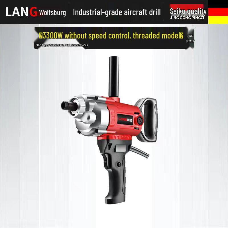 High-Power Mixer for Putty, Cement, Paint, and Meat