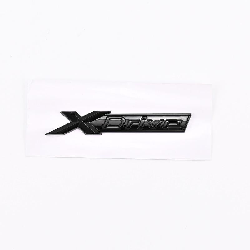 Compatible BMW 4WD xDrive/sDrive Car Tail Badges for 3, 5, 7 Series