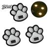 Patio Solar Lighting Stake Waterproof Print Light Lawn Dog Paw LED Garden Long-lasting Lamps Outdoor Decorative Footpath Light for