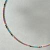 Miyuki Seed Beads Handmade Colorful Clavicle Chain Necklace for Women and Besties
