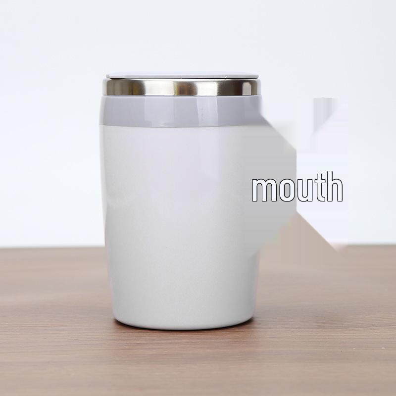 Rechargeable Stainless Steel Magnetic Coffee Stirring Cup