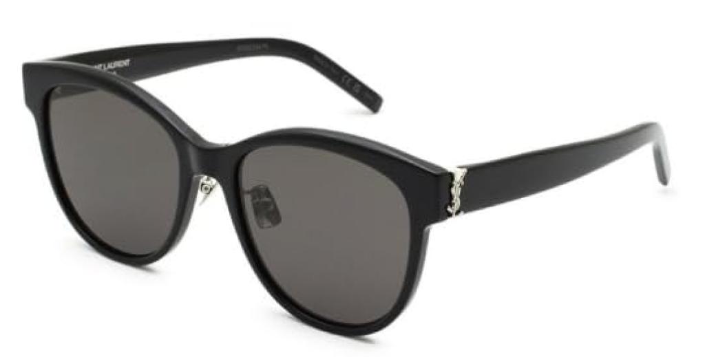Laurent Sunglasses for Women and Asian SL M107 K 001 56 [Saint Paris] Men, Fit, [Product]