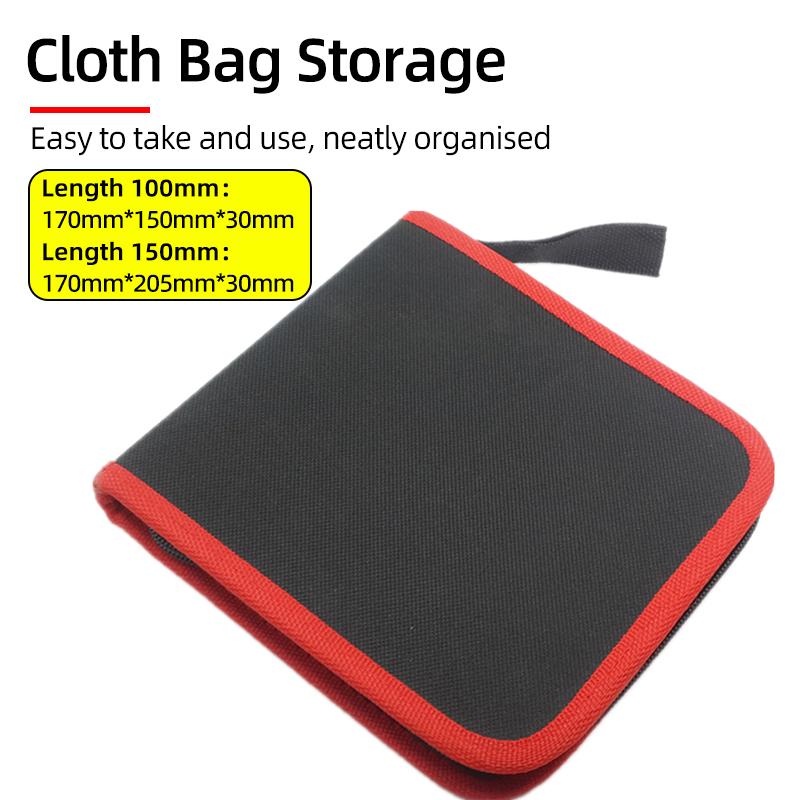 30Pcs Set 100/150mm S2 Steel Magnetic Screwdriver Bits 1/4 Inch Hex Shank Power Tools Slotted Cross Square Torx