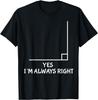 Grappige Wiskundeleraar Joke Mannen Vrouwen Plezier Beste Wiskunde Citaten Cadeau Unisex T-shirt