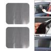 2PCS Summer Sunshade Sunscreen Sun Shade Sticker Mesh Film Windshield Net UV Protection