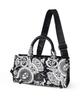 Versa Mini Tote Bag with Shoulder Strap, No. 67521, Black