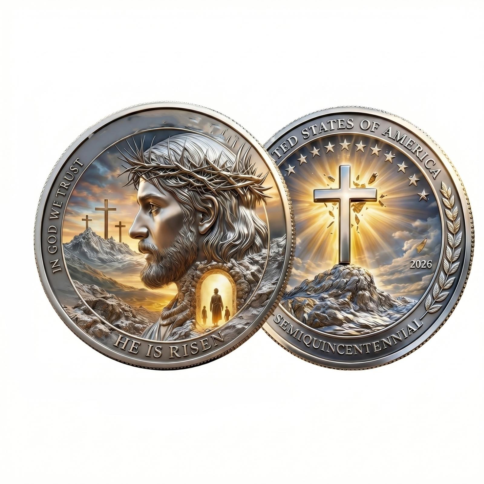 

Interesting Commemorative Coin Gifts, Commemorative For Collection And Decoration One Size