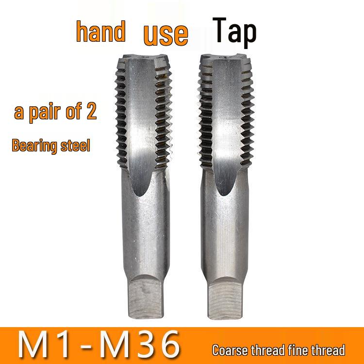 Manual Thread Tap for Postal Workers: Fine and Coarse Thread M7-M16, 2x1.5 Pitch M6x1