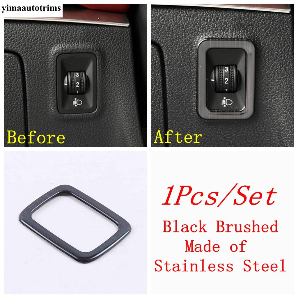 Car Head Light Lamp / Pillar A Air / Glove Box / Steering Wheel Frame Cover Trim Accessories For MG HS / HS Plug-in  - 2024