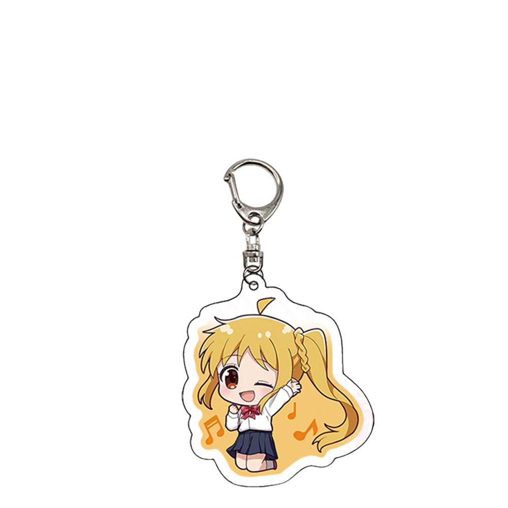 Anime Bocchi the rock Acrylic Keychain Pendant Bag Car Keychain Cell phone Pendant present Firend Festivals Gifts