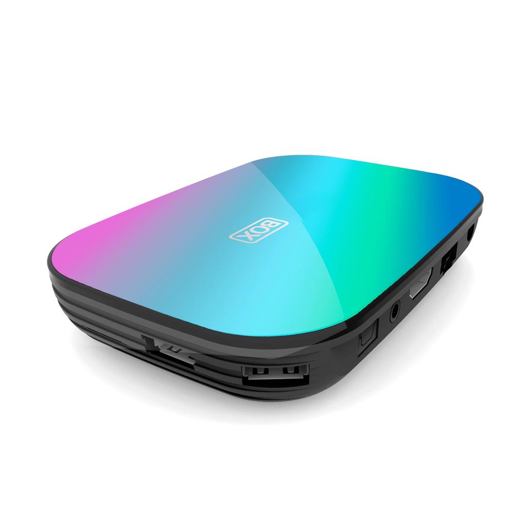 TV Box 4GB RAM 2.4GHz 5GHz Dual WiFi BT Quad Core 8K Set Top Box for Home Bedroom