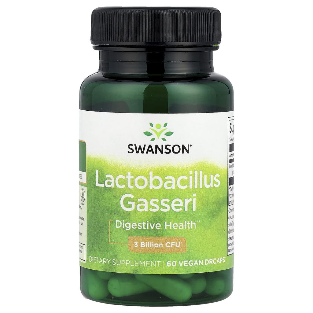 Lactobacillus Gasseri, 3 Billion CFU, Vegan Drcaps 60 Tablets