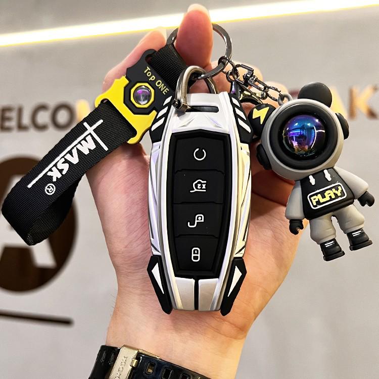 BYD Han Key Fob Cover for DMP Dolphin, Seal EV, Yuan Pro, Tang, Qin, Song Plus DMI Cars