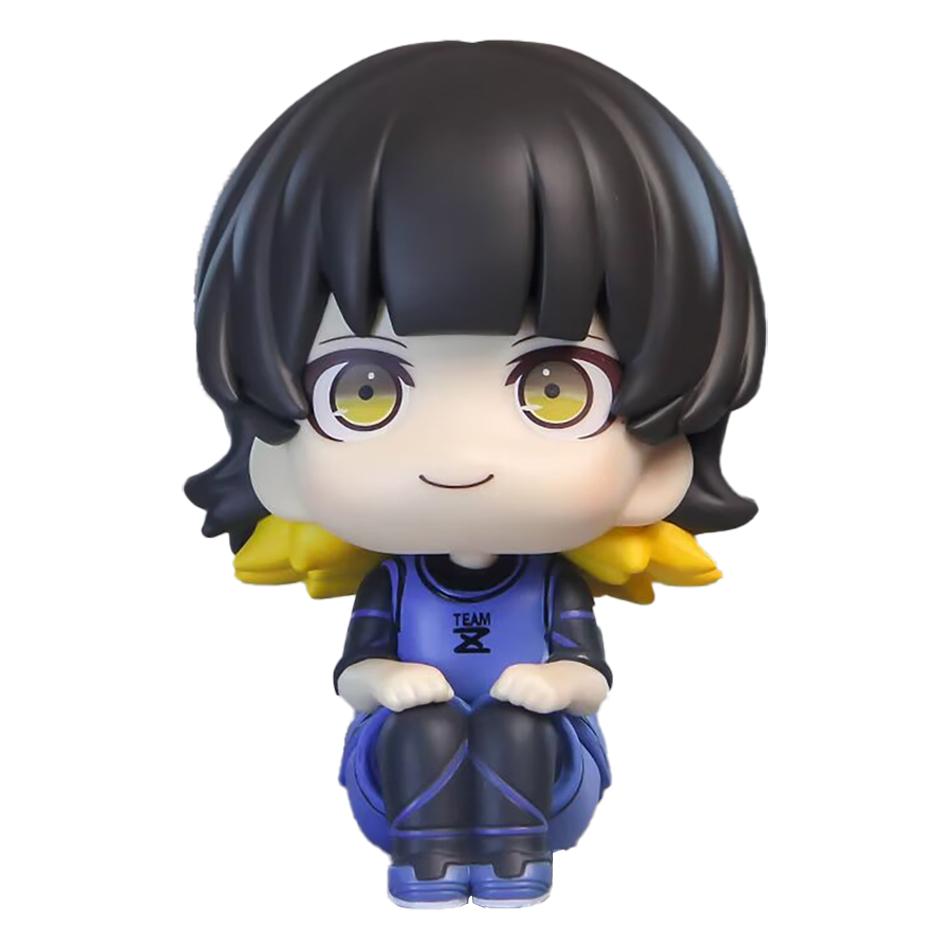 Blue Lock Kawaii Nagi Seishiro Isagi Yoichi Sitting Action Figure Doll Tabletop Model Anime Peripheral Creative Birthday Gift To