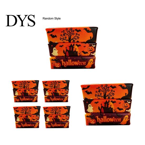 Halloween Theme Toy 1/3/12Pcs Butter Bar Squeeze Toy, Ghost Pumpkin Stick Sensory Stress Reduction Tools for Relief, Trick or Treat Party Favors