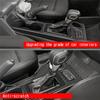 Car Carbon Fiber Center Console Water Cup Holder Decoration Cover Trim Stickers Parts For Ford Ranger 2023+