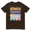 Bingo Buddies Friends Game Lucky Numbers Fun Social Winner TShirt
