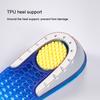 Height Increase Insole TPE Silicone Gel Heighten Lift Half Shoes Pad For Men Women Soft Comfort Inner Growing Heel Sole