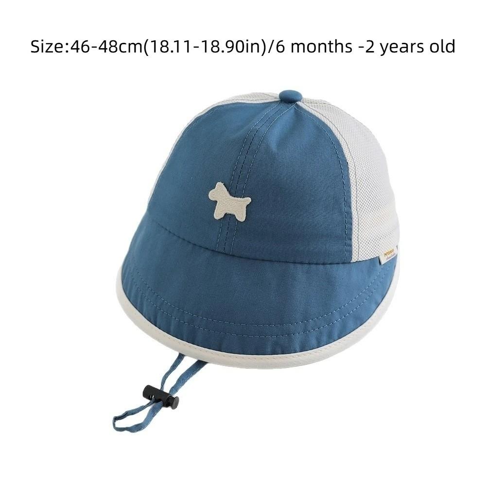 Quick Dry Kids Sun Hat Hollow Mesh Snapback Cap New Baseball Hat 1-3 Years Kids