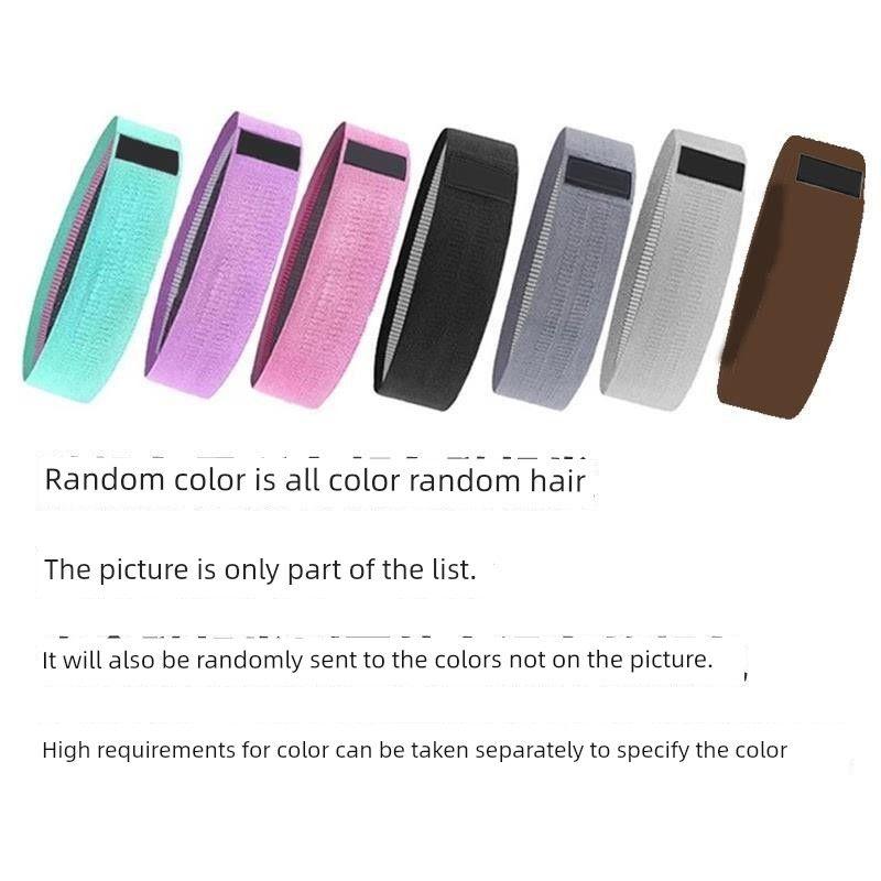 

Elastic Band Resistance Band Hip Exercise Band Gym Sports Latex Non Slip Yoga Belt Squat Tension Band Hip Exercise Random Color [60 pounds for novice]]