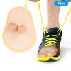 4pcs Toe Straightener Separators Protector Bunion Splint Corrector Toe Spacer Cover Guard2 Hole