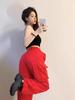 Women's Retro Hip Hop Wide-Leg Workwear Pants