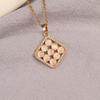 Titanium Steel Non-fading Necklace - European & American Style, Light Luxury, Versatile Korean Fashion, Perfect for Women and Girlfriend Gifts.