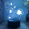 Lamp 3d Led Night Light Acrylic Touch Cartoon Character Table Desk Gifts