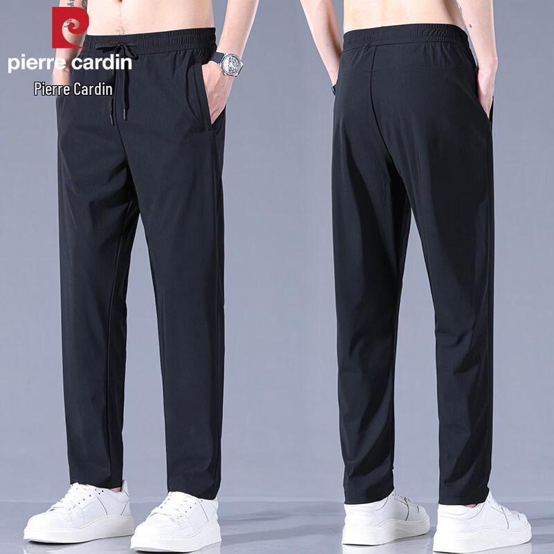 Pierre Cardin Men s Ice Silk Straight-Leg Casual Pants L