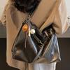 Maillard large-capacity messenger bag, new autumn casual versatile commuter women's single shoulder tote bag