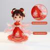 Peach Blossom Goddess Cultural Acrylic Souvenir Magnet